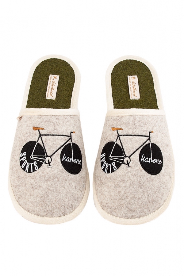Sportskanone Filzpantoffeln