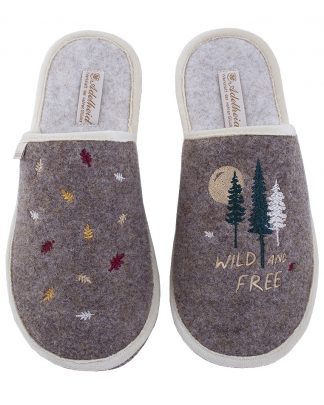 Filzpantoffeln Wild&Free haselnuss