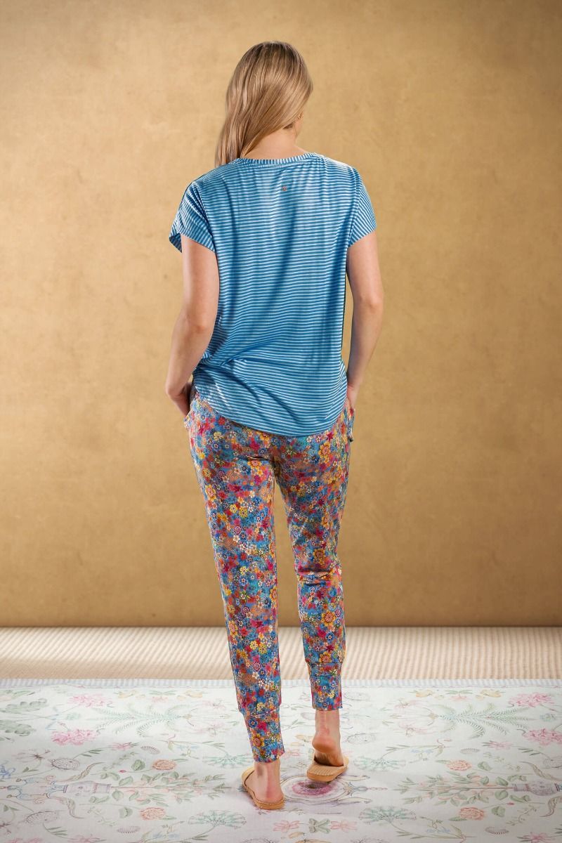 Tatum Short Sleeve Top Little Sumo Stripe Blue – Bild 3