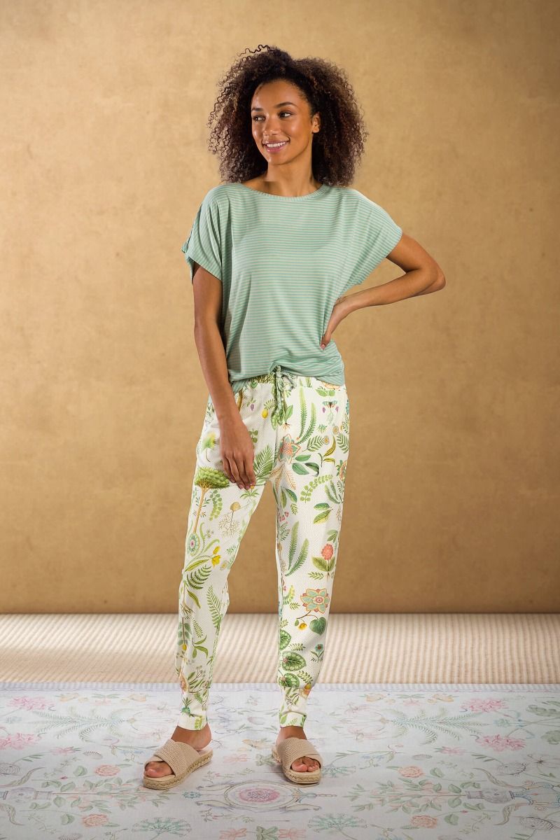 Bobien Long Trousers Bamboleo White – Bild 2