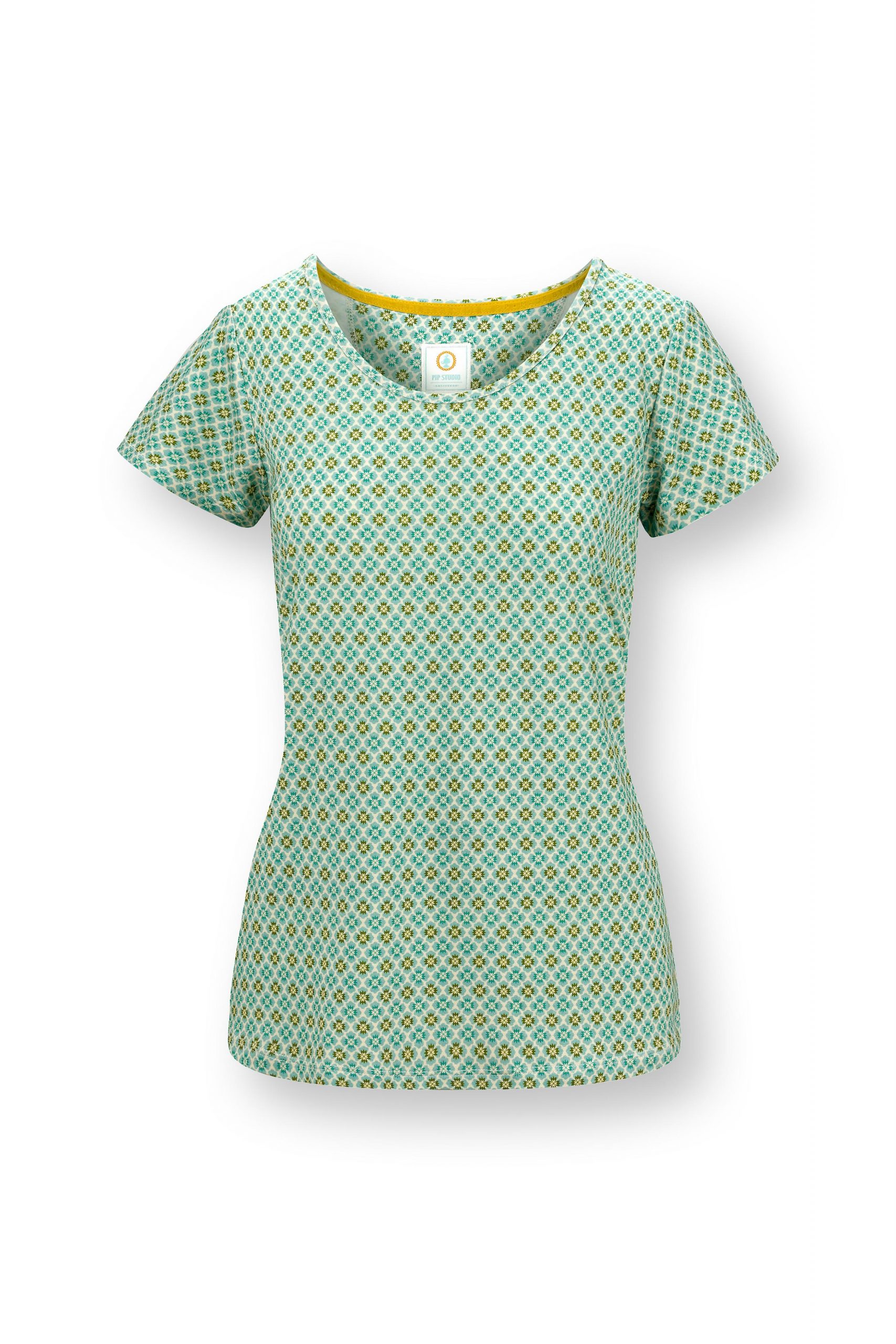 Tilly Short Sleeve Top Mojo Green