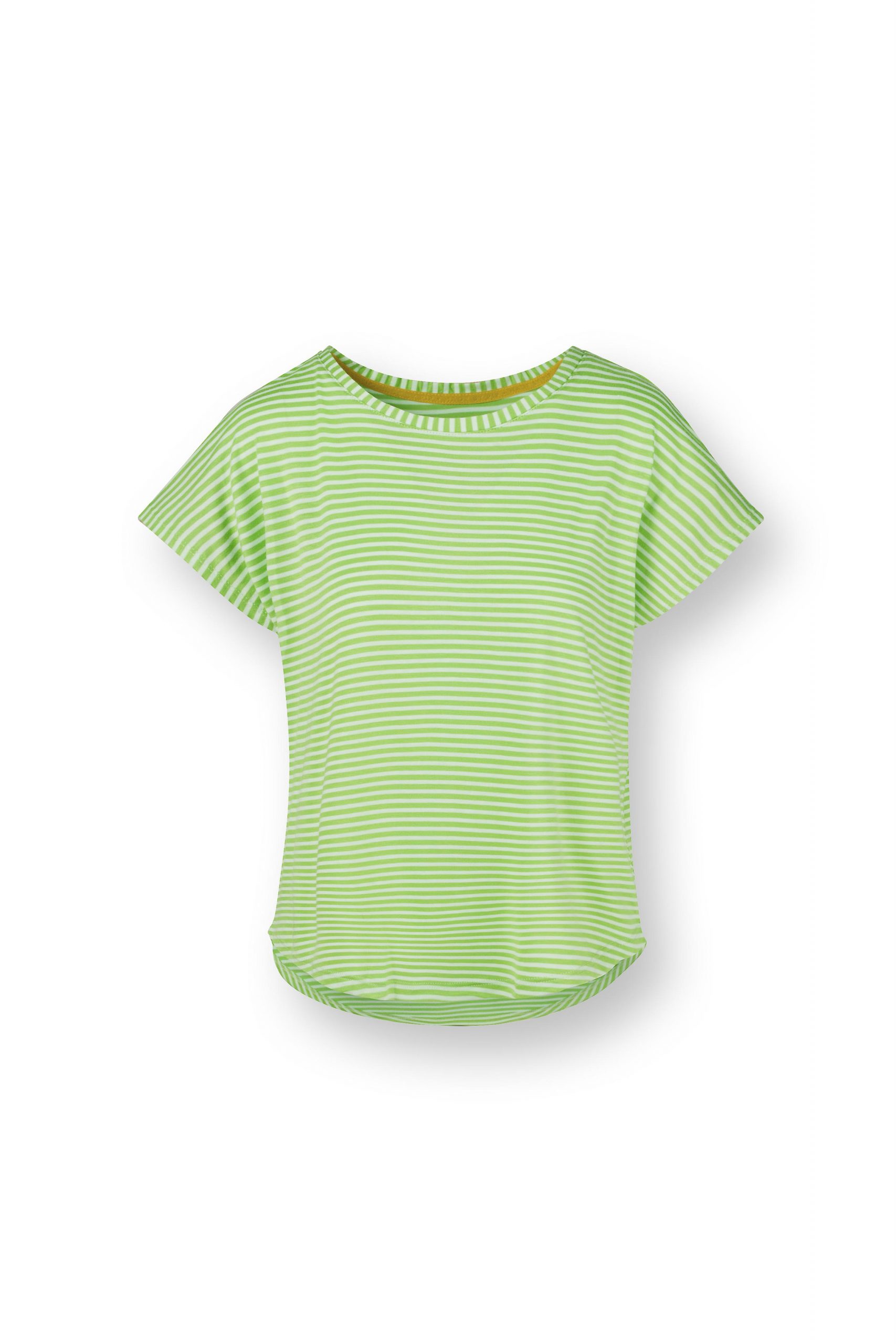 Tatum Short Sleeve Top Little Sumo Stripe Green