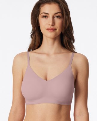 Bustier mit Pads dünne Träger zartrosa