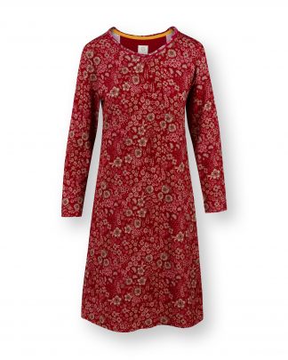 Danai Long Sleeve Nightdress Daisy Dreams Red