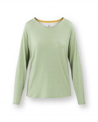 Tina Long Sleeve Top Thousand Leaves Light Green