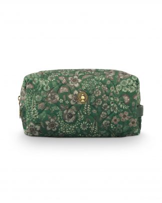 Coco Cosmetic Bag Medium Daisy Dreams green