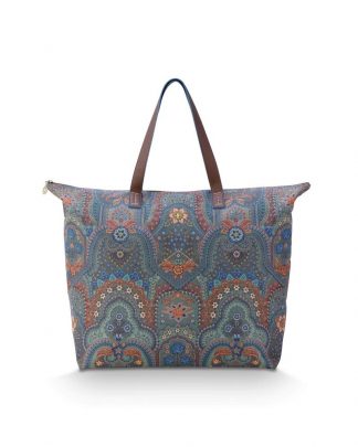 Tilda Tote Bag large Jabali blue