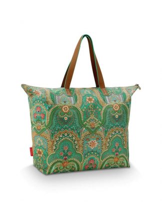 Tilda Tote Bag Large Jabali Green
