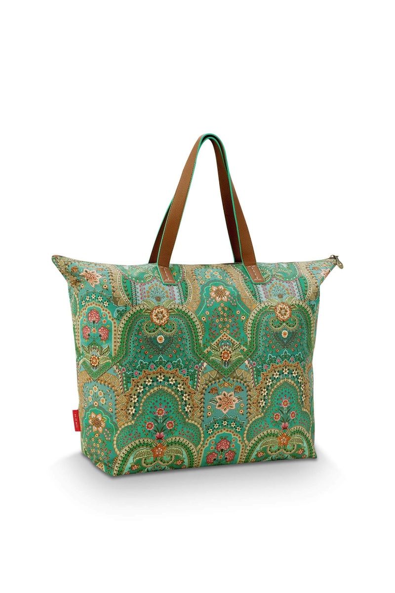 Tilda Tote Bag Large Jabali Green