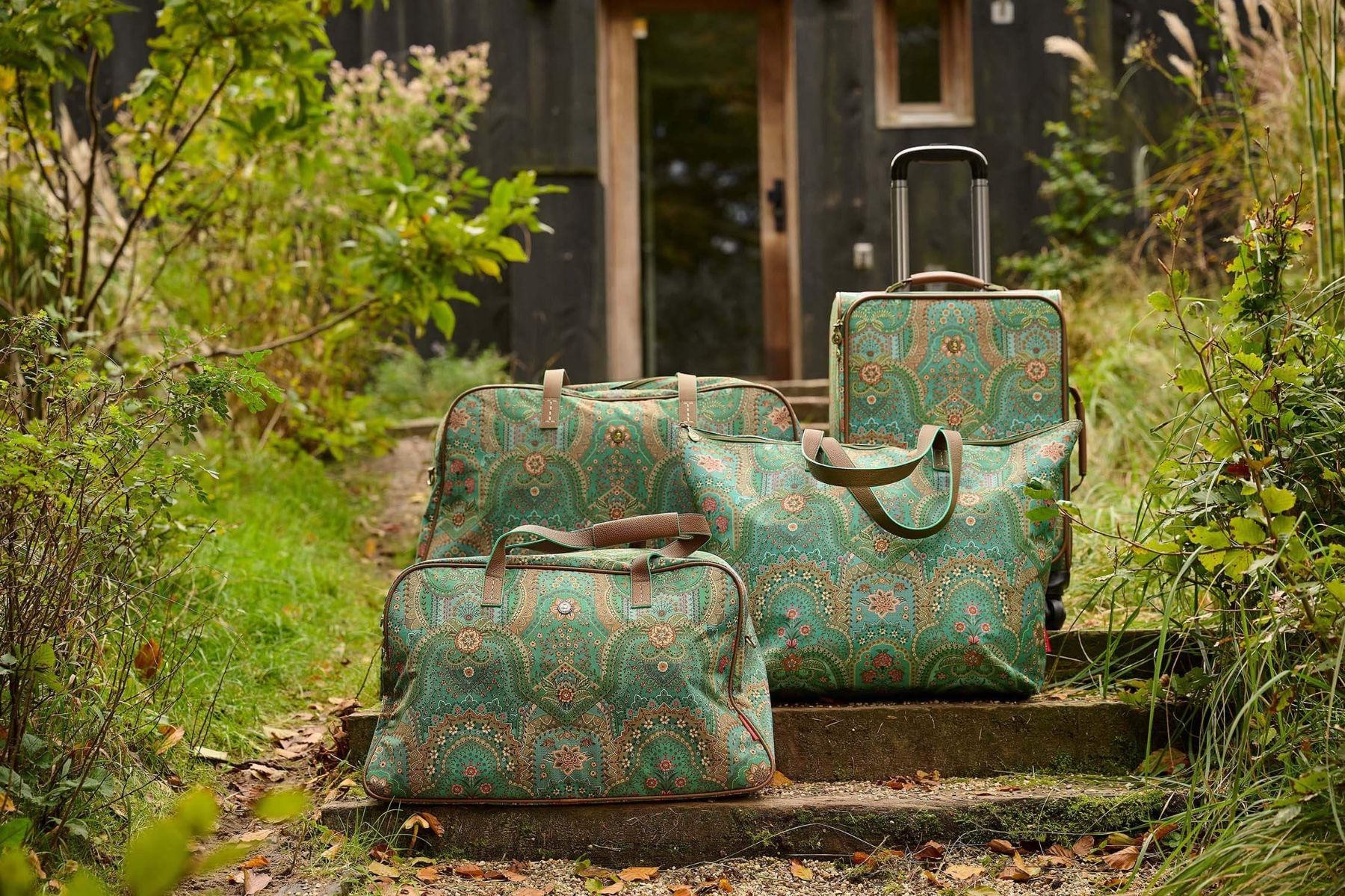 Tovy Weekend Bag Medium Jabali green – Bild 3