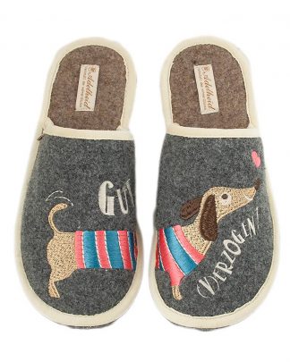 Filzpantoffeln gut verzogen