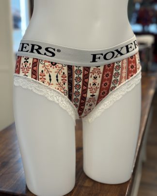 White Foxers Logoband over Antique Vines