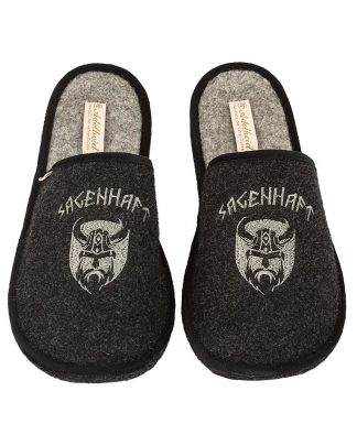 Filzpantoffeln Sagenhaft schwarz