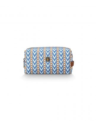 Coco Cosmetic Bag Medium Samba Stripe Blue