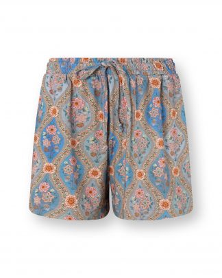 Bob Short Trousers Ornamento Blue