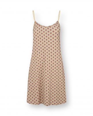 Diezel Sleeveless Nightdress Jaipur Flower Khaki Blue