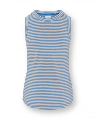 Trinity Sleeveless Top Little Sumo Stripe Blue