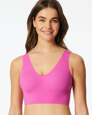 Bustier mit Pads Fuchsia