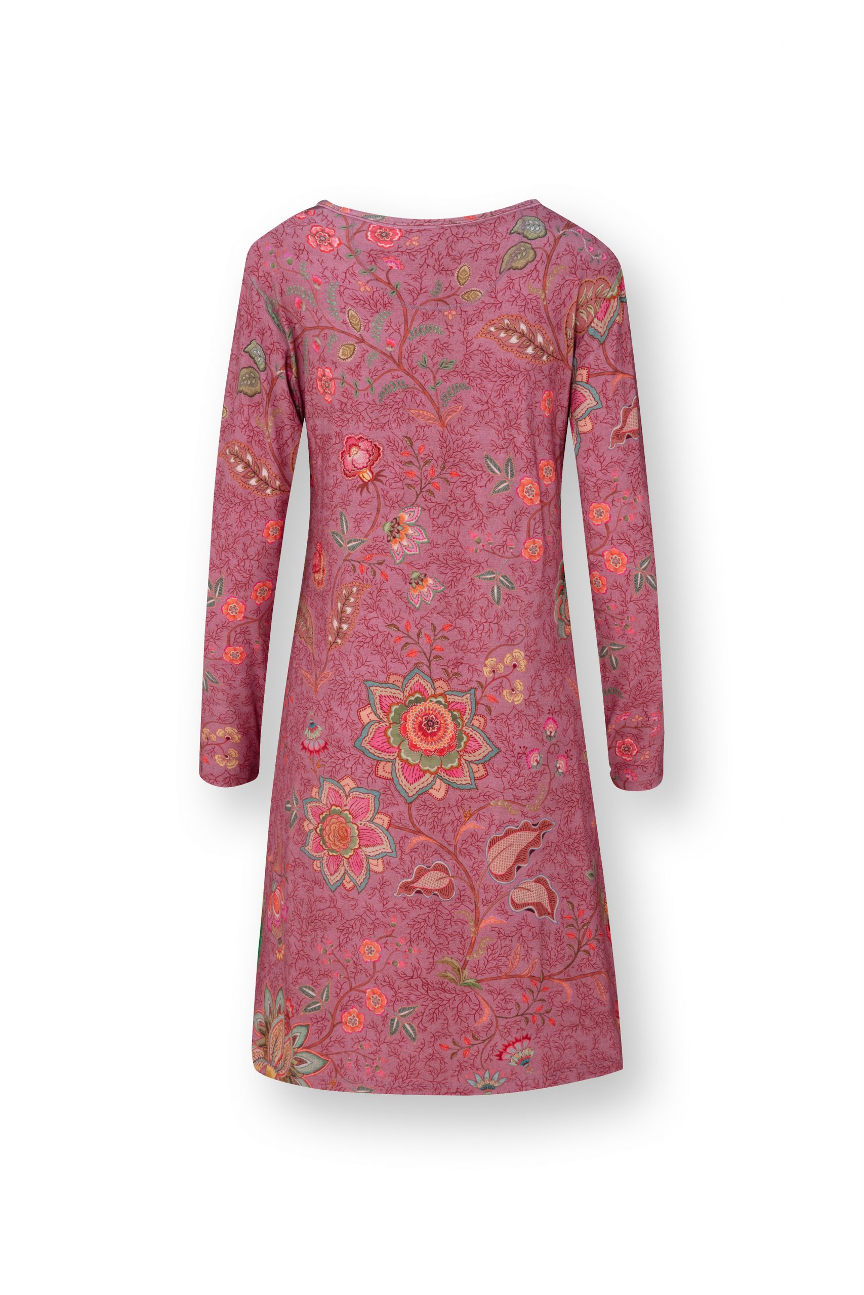 Dana Long Sleeve Nightdress Mumbai Morning Pink – Bild 2