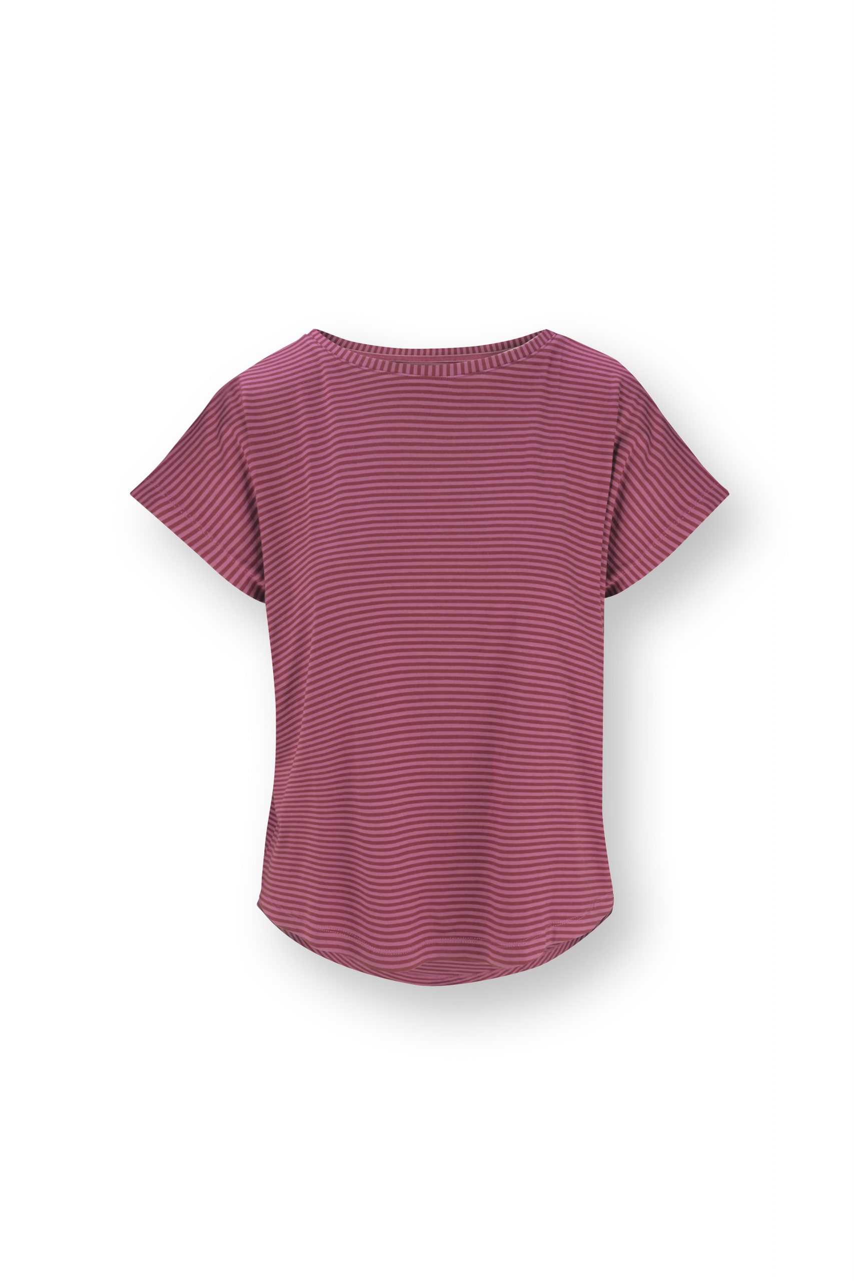 Tatum Short Sleeve Top Little Sumo Stripe Pink