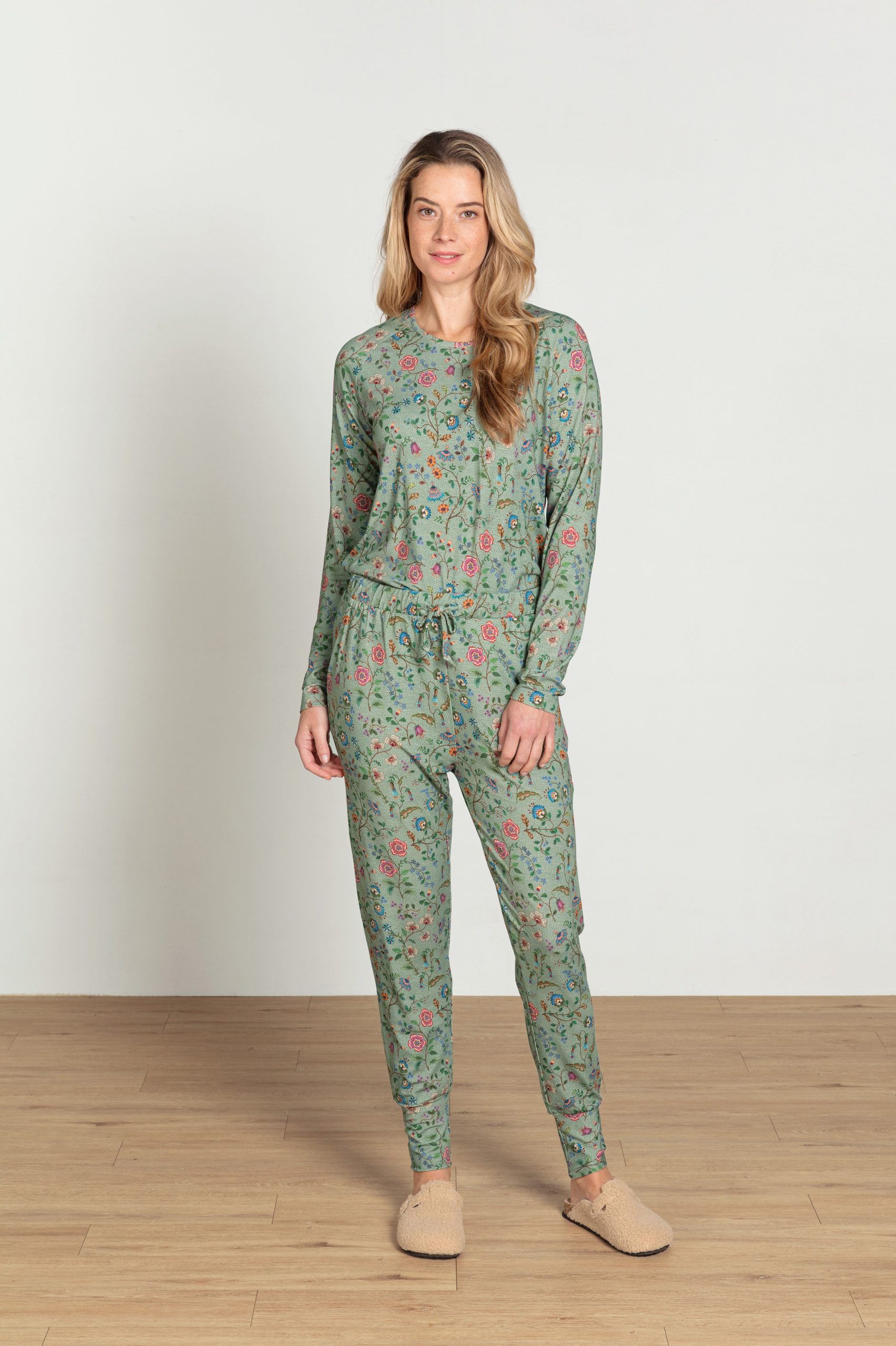 Bobien Long Trousers Flora Bangalore Green – Bild 2