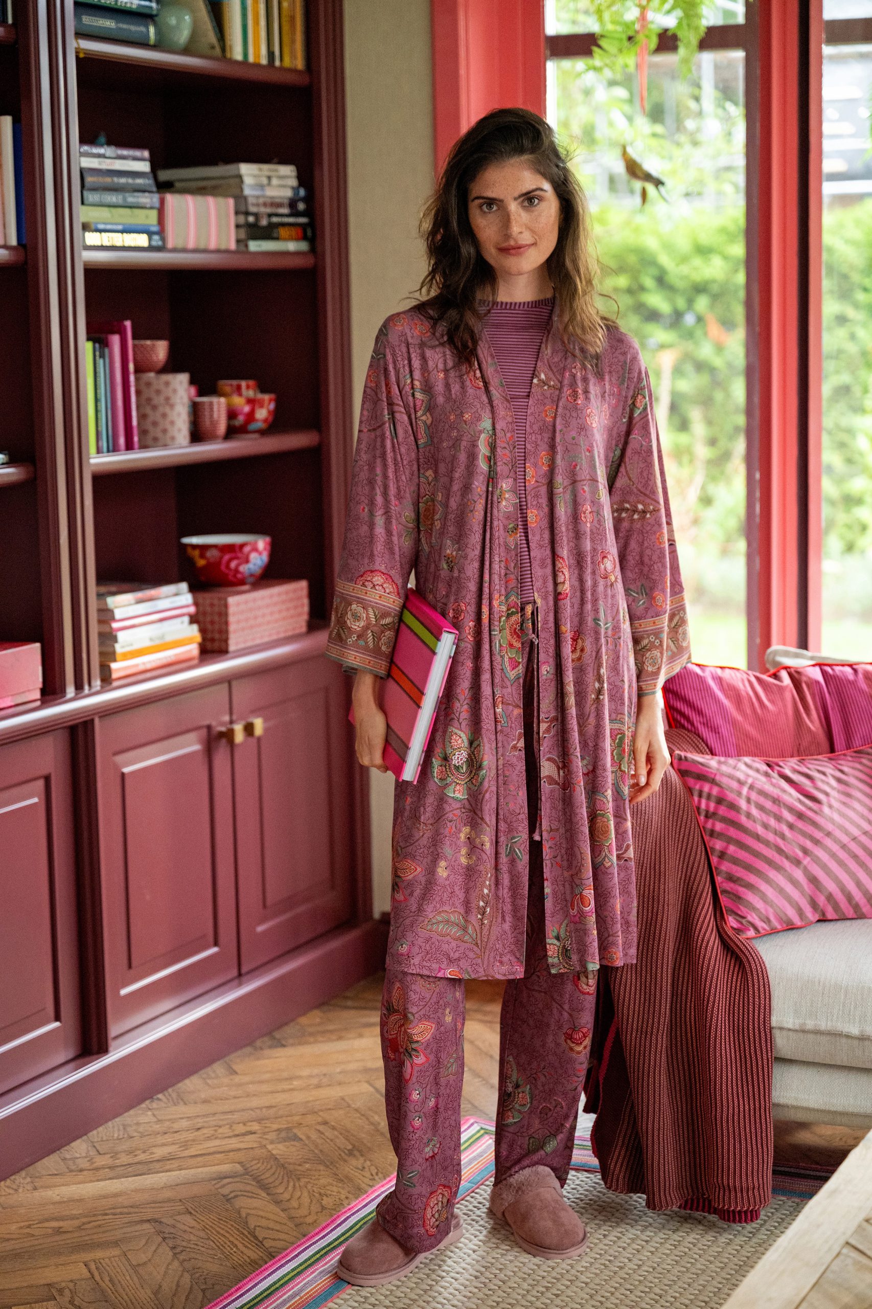 Belin Long Trousers Mumbai Morning Pink – Bild 2