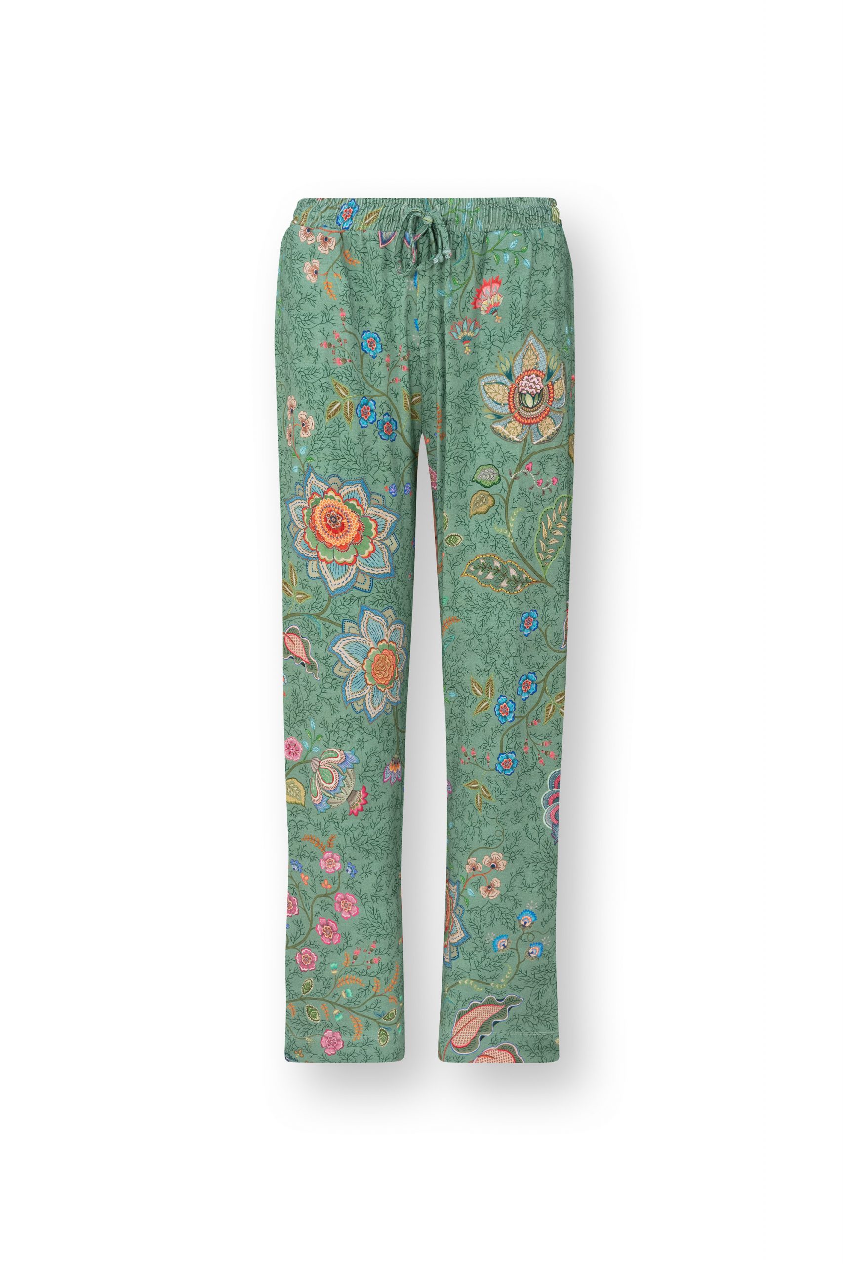 Belin Long Trousers Mumbai Morning Green