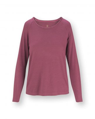 Tina Long Sleeve Top Little Sumo Stripe Pink
